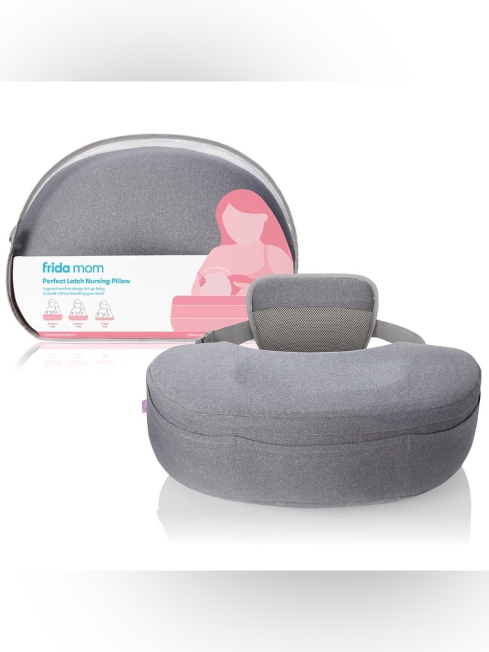 Frida Mom Adjustable Nursing Pillow for Breastfeeding and Postpartum Care